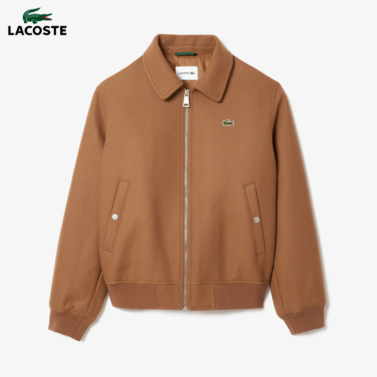 Lacoste Premium Wool Aviator Jacket