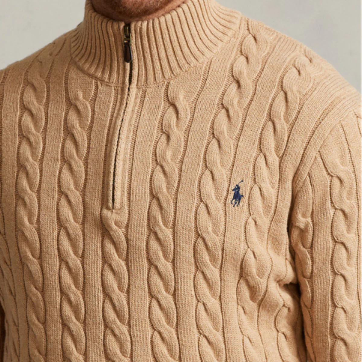 Polo Ralph Lauren Cotton sweater with knit