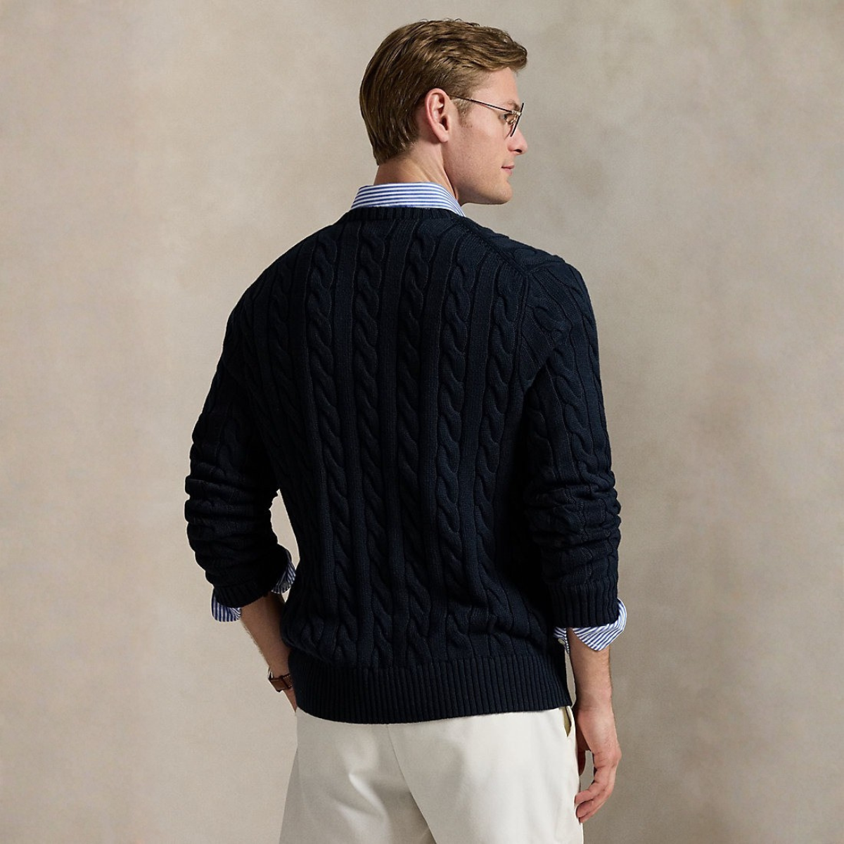 Polo Ralph Lauren Cotton sweater with knit
