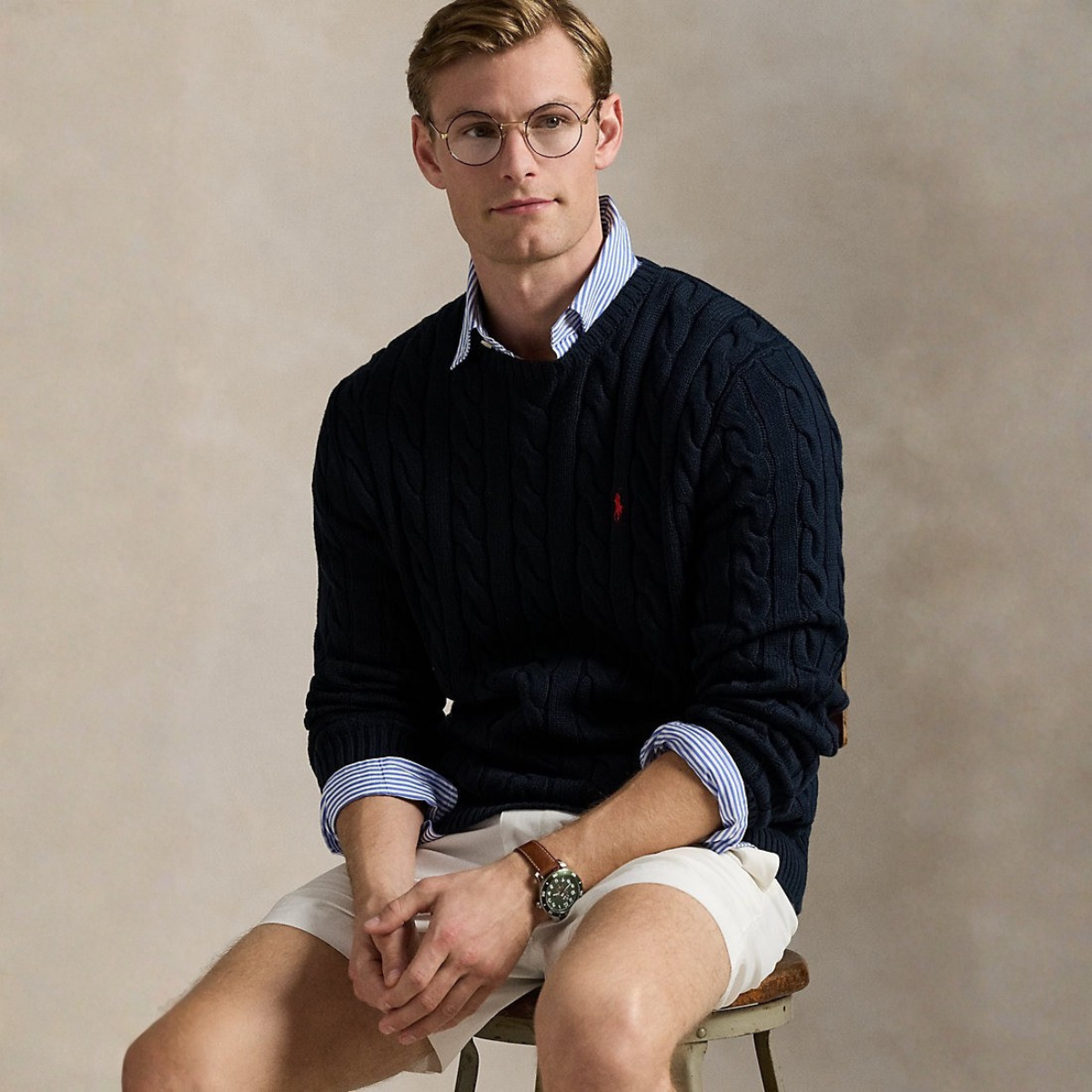 Polo Ralph Lauren Cotton sweater with knit