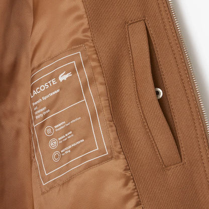 Lacoste Premium Wool Aviator Jacket