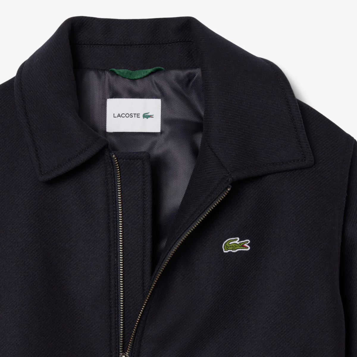 Lacoste Premium Wool Aviator Jacket