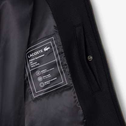Lacoste Premium Wool Aviator Jacket